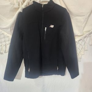 NEW Balance Men's Black Long Sleeve Full Zip Fleece Jacket Small